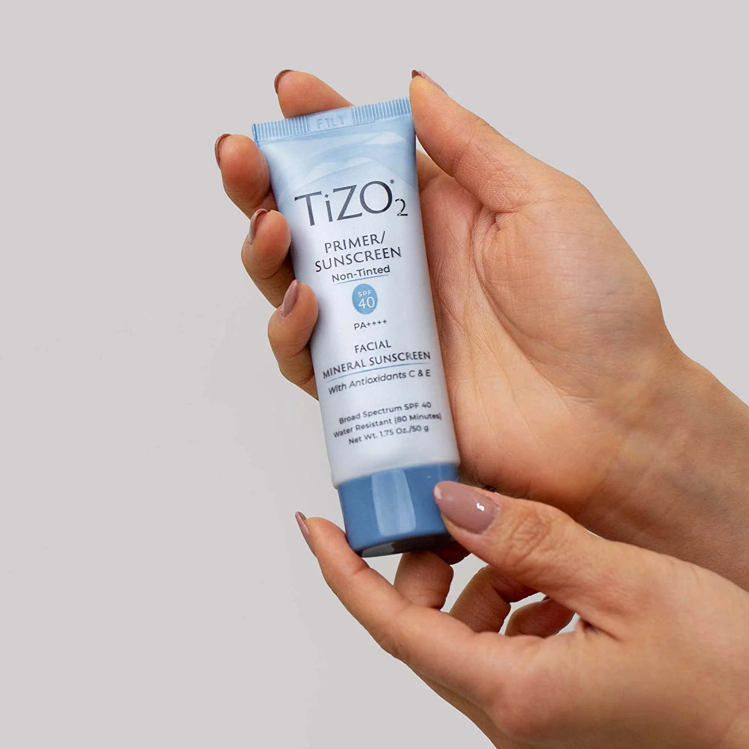 TiZO2 Untinted Mineral Primer/Sunscreen SPF40