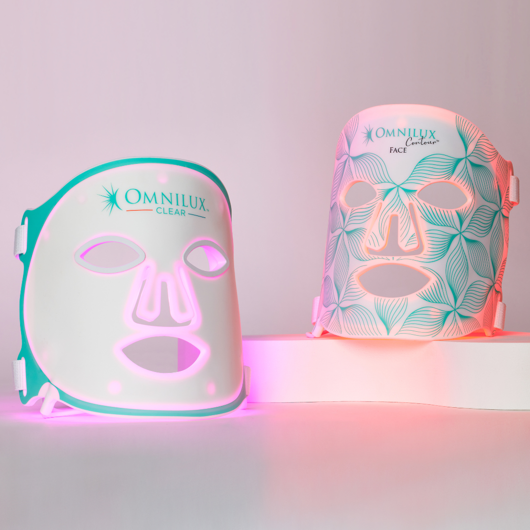 omnilux red and blue light therapy